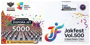 Jakfest Vol 500 '5 Abad Dalam 3 Hari' (Sumber: Instagram @kormidkijakarta)