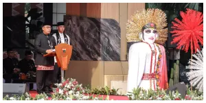 Upacara Peringatan Hari Lahir Pancasila di Balai Kota DKI Jakarta (Sumber: beritajakarta.id)