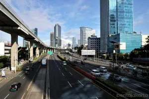 Informasi prediksi cuaca DKI Jakarta dari Badan Meteorologi, Klimatologi, dan Geofisika (BMKG) pada Jumat, 5 Juni 2026. (Sumber: Beritajakarta.id | Foto: Beritajakarta.id)