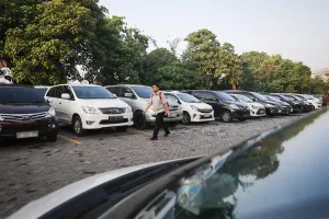 Pemprov DKI pastikan 10 lokasi kantong parkir resmi untuk acara Jakarta Future Festival (JFF) 2026 di Taman Ismail Marzuki (TIM) pada 5-7 Juni yang diselenggarakan oleh Bappeda. (Sumber: Beritajakarta.id | Foto: Beritajakarta.id)