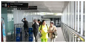 JPO Senen Sentral Kembali Beroperasi (Sumber: beritajakarta.id)