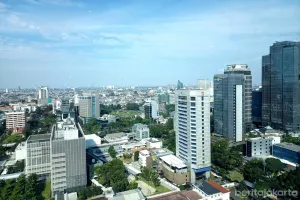 BMKG memprakirakan cuaca cerah hingga cerah berawan terjadi di Jakarta sepanjang hari ini, Minggu (7/6). (Sumber: Beritajakarta.id | Foto: Beritajakarta.id)