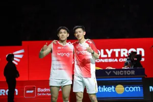 BNI mengapresiasi Raymond-Joaquin yang lolos ke final Indonesia Open 2026 sebagai hasil pembinaan berkelanjutan.