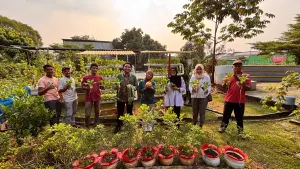 Pertamina Patra Niaga Regional JBB Sukses Jalankan Program Urban Farming Zero Waste