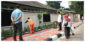 Penataan Kawasan di Jalan Bank Raya II, RT 08/07, Kelurahan Pela Mampang (Sumber: beritajakarta.id)
