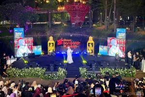 Penyelenggaraan Festival Muharram 1448 Hijriah di Taman Bendera Pusaka, Kelurahan Kramat Pela, Kecamatan Kebayoran Baru, Jakarta Selatan sukses memikat perhatian masyarakat. (Sumber: beritajakarta.id | Foto: beritajakarta.id)