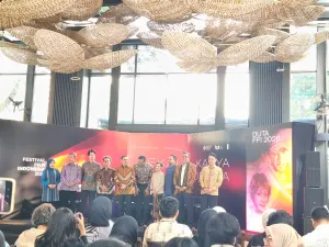 Konferensi Pers Launching Festival Film Indonesia (FFI) 2026 Dilangsungkan di Hutan Kota by Plataran pada Kamis, 18 Juni 2026. (Sumber: AYOJAKARTA.COM | Foto: Katarina Erlita)