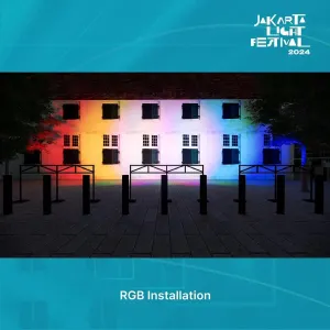 Jakarta Light Festival 2024 (Sumber: Instagram @jakartalightfestival | Foto: Instagram @jakartalightfestival)
