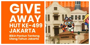 Rayakan HUT ke-499 Kota Jakarta dengan “Giveaway Pantun” (Sumber: Instagram @kotatua.jkt)