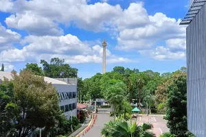 BMKG memprediksi cuaca di wilayah Jakarta akan didominasi oleh kondisi cerah hingga cerah berawan pada hari ini, Senin, 22 Juni 2026 (Sumber: Beritajakarta.id | Foto: Beritajakarta.id)