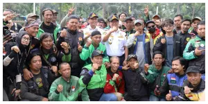 Dishub DKI Jakarta Siapkan Area Parkir Khusus Ojol (Sumber: beritajakarta.id)