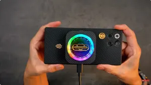 Redmagic 11 Pro Golden Saga Edition. (Sumber: youtube.com/@TcolTech)