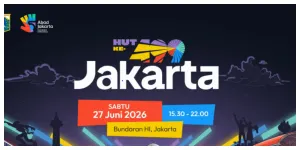 Malam Puncak Perayaan HUT ke 499 Kota Jakarta (Sumber: Instagram @dkijakarta)