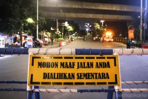 Dishub DKI Jakarta menyiapkan rekayasa lalu lintas besar-besaran guna mendukung perayaan Malam Puncak HUT ke-499 Jakarta. (Sumber: Beritajakarta.id | Foto: Beritajakarta.id)