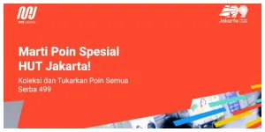 MRT Jakarta Bagi Bonus 499 Marti Poin (Sumber: Instagram @mrtjktinfo)