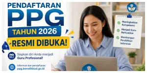 Ilustrasi. Pendaftaran PPG Tahun 2026 Resmi Dibuka (Sumber: Generative AI)