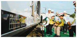 Proses Uji Coba BBM B50 (Sumber: setneg.go.id)