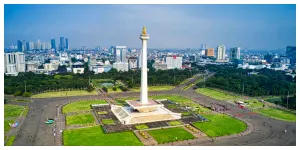 Tugu Monumen Nasional (Monas) di Jakarta (Sumber: indonesia.travel)