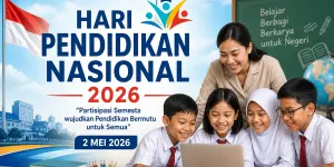 Ilustrasi. Hari Pendidikan Nasional 2026 (Sumber: Generative AI)