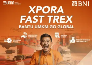 BNI hadirkan Fast Trex Xpora untuk dorong UKM go global lewat pembiayaan terintegrasi, kolateral ringan, dan akses pasar internasional.