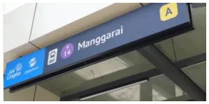 Halte Transjakarta Manggarai (Sumber: Instagram @pt_transjakarta)