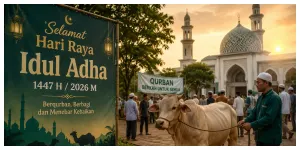 Ilustrasi. Hari Raya Idul Adha 2026 (Sumber: Generative AI)