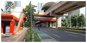 Jalan Rasuna Said (Sumber: Instagram @jkt.spot)