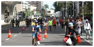 Rasuna Said Mulai Digunakan untuk Lokasi CFD Baru (Sumber: beritajakarta.id)