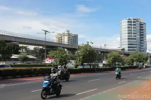 Prediksi cuaca DKI Jakarta pada Minggu, 10 Mei 2026 dari Badan Meteorologi, Klimatologi, dan Geofisika (BMKG). (Sumber: Beritajakarta.id | Foto: Beritajakarta.id)