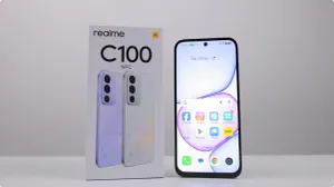 Spesifikasi HP Realme C100. (Sumber: youtube.com/@JagatReview)