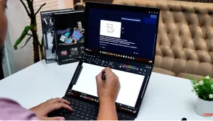 Spesifikasi Laptop ASUS Zenbook Duo. (Sumber: youtube.com/@DHIARCOM)