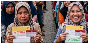 Keluarga Penerima Manfaatn (KPM) Bansos (Sumber: Instagram @pusdatinkesos)