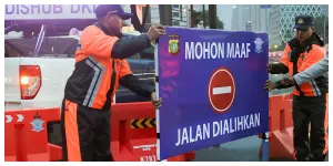 Rekayasa Lalu Lintas Minggu (17/5). (Sumber: beritajakarta.id)