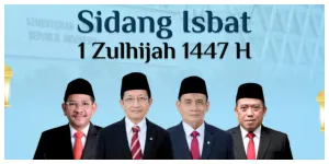 Jadwal dan LINK Live Streaming Sidang Isbat Penentuan Hari Raya Idul Adha 2026 (Sumber: Instagram @urusanislam)