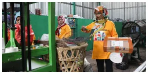 Gerakan Pilah Sampah dari Sumbernya (Sumber: beritajakarta.id)
