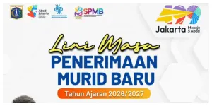 Jadwal Resmi SPMB DKI Jakarta Tahun Ajaran 2026/2027 (Sumber: Instagram @officialpmbdki)