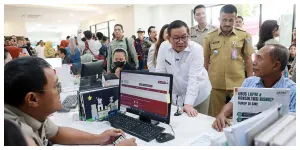 Gubernur DKI Jakarta Pramono Anung Resmikan Kantor Kecamatan Kebayoran Baru dan Dua Embung (Sumber: beritajakarta.id)