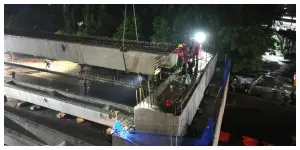 Progres Flyover Latumenten Capai 41 Persen (Sumber: beritajakarta.id)