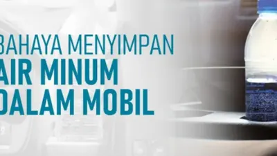 Ilustrasi. Bahaya Mengonsumsi Air Kemasan yang Disimpan di mobil