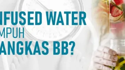 Illustrasi. Meski kandungan di dalam infused water memiliki berbagai jenis nutrisi yang baik bagi tubuh, olahraga secara rutin tetap harus dilakukan.