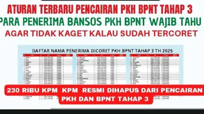 Masih Belum Tepat Sasaran, Kemensos Lakukan Ini untuk KPM Bansos PKH atau BPNT pada Tahap Ketiga!