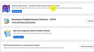 Pengelolaan Kinerja Guru dan Kepala Sekolah Periode Januari-Desember 2025 di PMM Telah Dibuka!