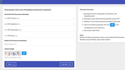 Bingung Status SI Belum Muncul di Aplikasi Cek Bansos? Cek Hal Penting Ini Dulu!