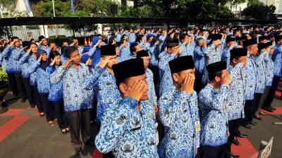 Gaji PNS Naik 8 Persen, Berikut Rinciannya Berdasarkan Golongan yang akan Cair Maret 2025