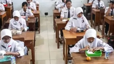 Ilustrasi. Program Makan Bergizi Gratis