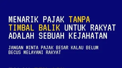 Gerakan tolak PPN 12 persen di platform media sosial X