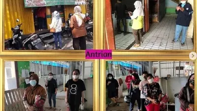 Pemerintah DKI menggelar pasar pangan bersubsidi di beberapa tempat di Jakarta