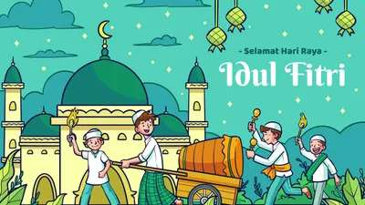 Illustrasi. Idul Fitri 2025