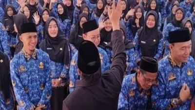  Ilustrasi gagal tahap rangking bisa diangkat jadi PPPK paruh waktu. 