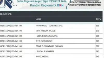 Ilustrasi sistem kelulusan SKB dengan CAT pada seleksi CPNS 2024.